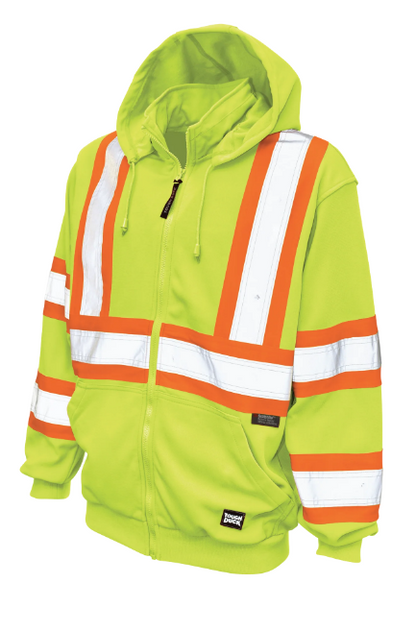 TOUGH DUCK FLEECE UNLINED SAFETY HOODIE - S494