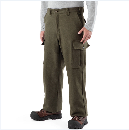 BIG BILL® Merino Wool Cargo Pants - Green - 234MER