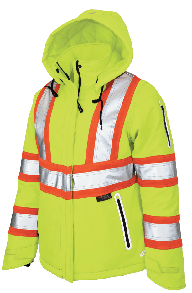TOUGH DUCK   - WOMEN’S INSULATED TOUGH FLEX SAFETY JACKET - SJ41