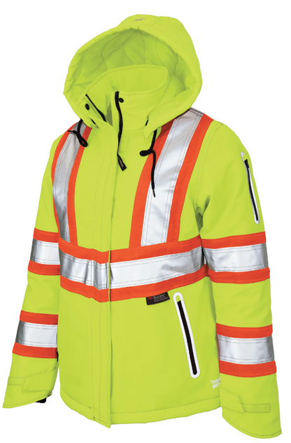 TOUGH DUCK   - WOMEN’S INSULATED TOUGH FLEX SAFETY JACKET - SJ41