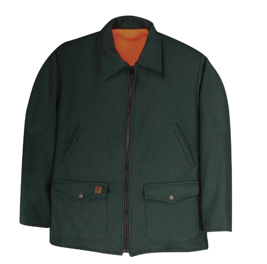 BIG BILL® Reversible Wool Jacket - Green - 54Z