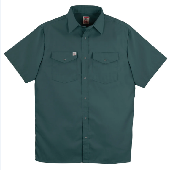 BIG BILL® Premium Short-Sleeve Snap Front Work Shirt - 237