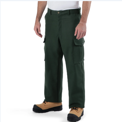 BIG BILL® Cargo Wool Blend Pants - Green - 234