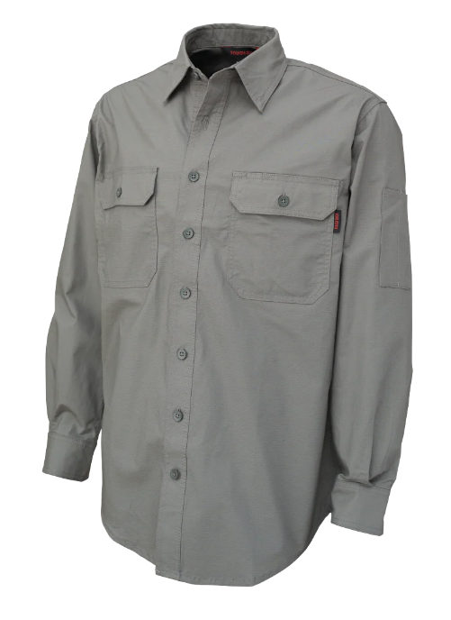 TOUGH DUCK LONG-SLEEVE TOUGH FLEX RIPSTOP SHIRT - WS19