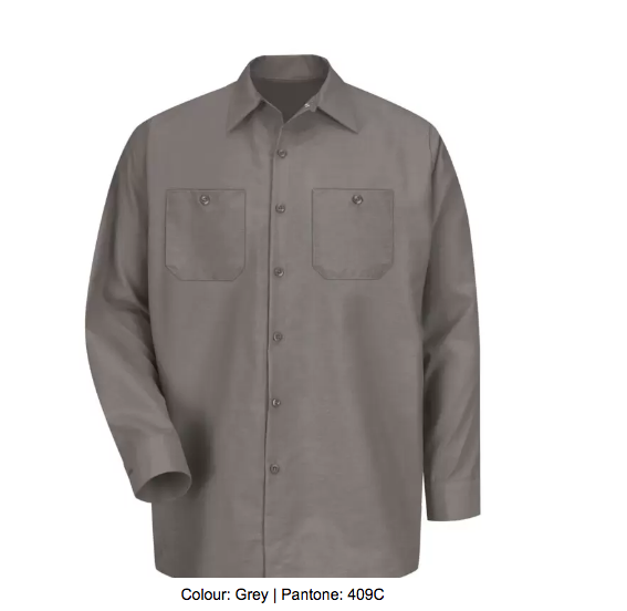 RED KAP® INDUSTRIAL LONG SLEEVE WORK SHIRT - SP14