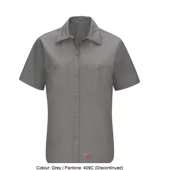 RED KAP® WOMEN’S SHORT SLEEVE WORK SHIRT WITH MIMIX™ - SX21