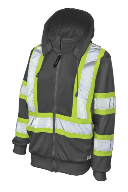 TOUGH DUCK WOMEN’S FLEECE SAFETY HOODIE - SJ42
