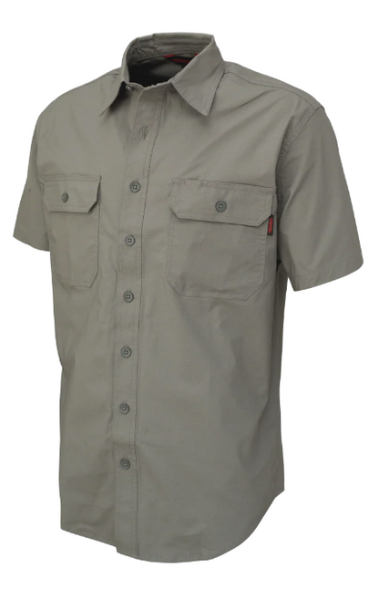 TOUGH DUCK SHORT-SLEEVE TOUGH FLEX RIPSTOP SHIRT - WS20