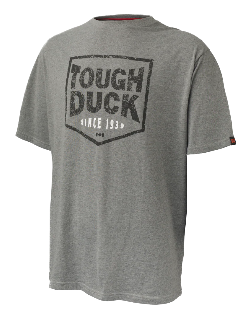 TOUGH DUCK TOUGH DUCK LOGO T-SHIRT - WT08 (HG01)