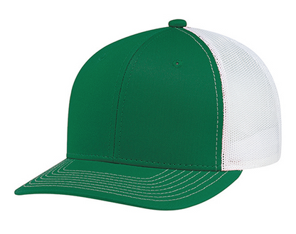 AJM International Deluxe Chino Twill / Polyester Mesh Cap - 8E019M