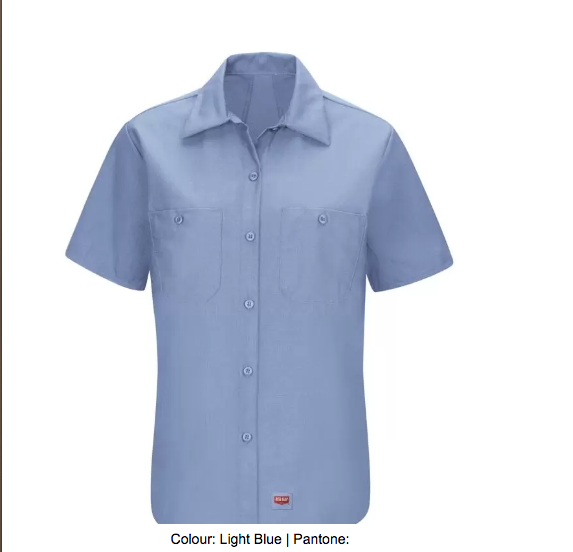 RED KAP® WOMEN’S SHORT SLEEVE WORK SHIRT WITH MIMIX™ - SX21