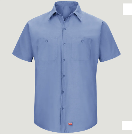 RED KAP® SHORT SLEEVE WORK SHIRT WITH MIMIX™ - SX20