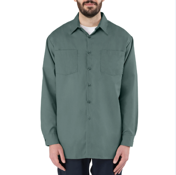 BIG BILL® Poplin Long-Sleeve Industrial Work Shirt - 140