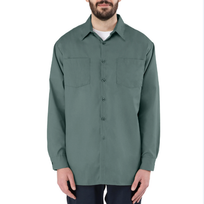 BIG BILL® Poplin Long-Sleeve Industrial Work Shirt - 140