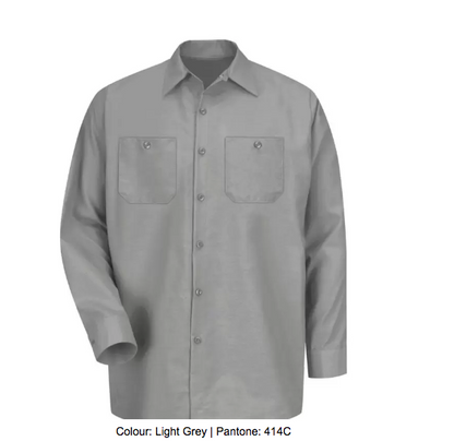 RED KAP® INDUSTRIAL LONG SLEEVE WORK SHIRT - SP14