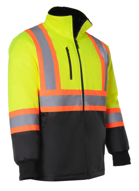 Forcefield Hi Vis Lightweight Safety Freezer Jacket 024-FGFJQ