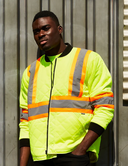 Forcefield Hi Vis Safety Freezer Jacket 024-FJQ