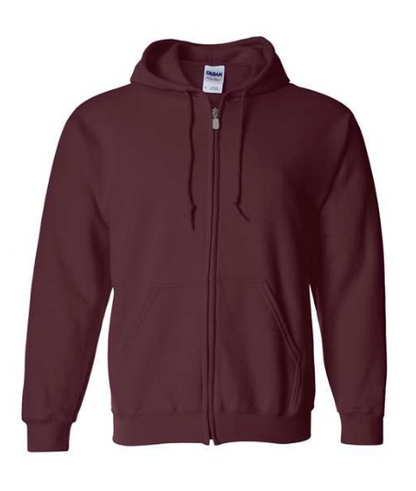 Gildan Unisex Heavy Blend™ Full-Zip Hooded Sweatshirt - 18600