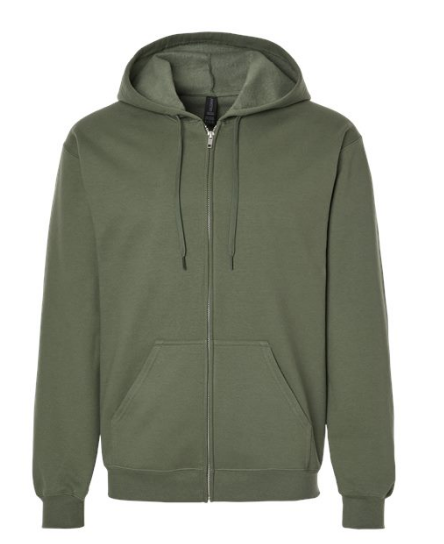 Gildan Unisex Softstyle® Full-Zip Hooded Sweatshirt - SF600