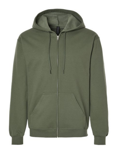Gildan Unisex Softstyle® Full-Zip Hooded Sweatshirt - SF600