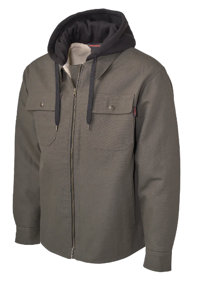 TOUGH DUCK  WS03 - SHERPA-LINED DUCK JAC-SHIRT - WS03