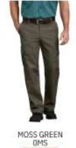 Dickies Men's FLEX Regular Fit Twill Cargo Pant - DWP595
