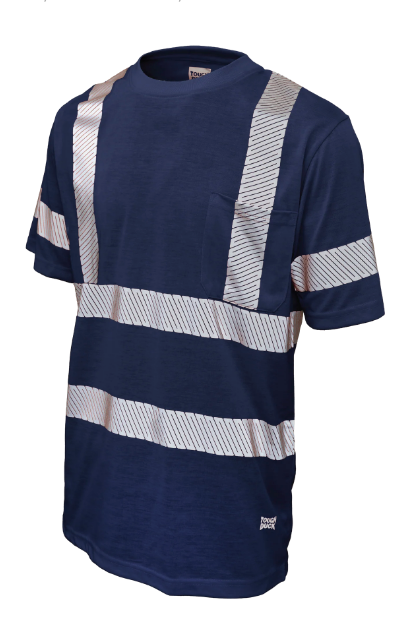 TOUGH DUCK POLYESTER JERSEY SHORT-SLEEVE SAFETY T-SHIRT - ST12