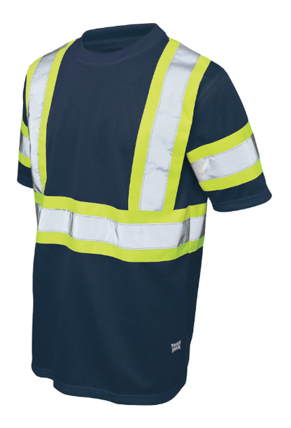 TOUGH DUCK MICRO MESH SHORT-SLEEVE SAFETY T- SHIRT - ST09