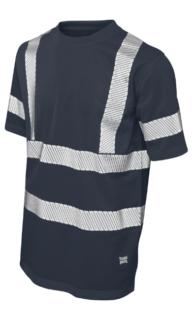 TOUGH DUCK MICRO MESH SHORT-SLEEVE SAFETY T-SHIRT WITH POCKET - ST07