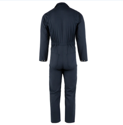 BIG BILL® Poplin Long Sleeve Coverall - Navy #407