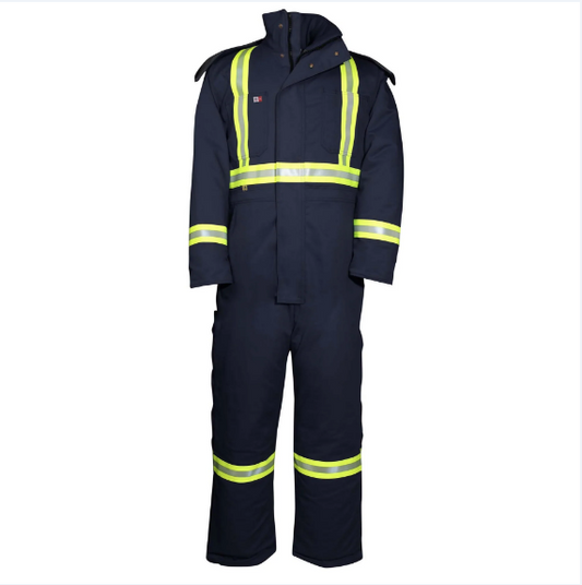 Big Bill® Westex® Ultrasoft® Flame Resistant Insulated Coverall with Reflective Tape - M805US7