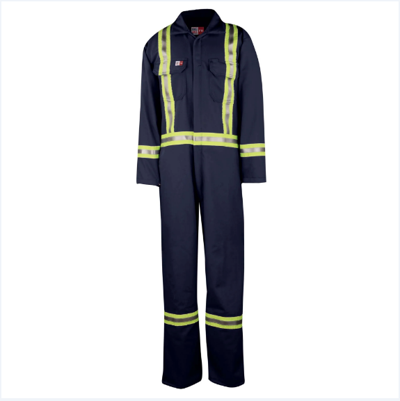 Big Bill® Flashtrap® Flame Resistant Ventilated Coverall with Reflective Tape - 1155US7