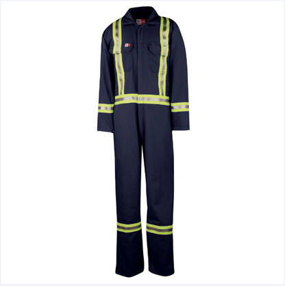 Big Bill® Flashtrap® Flame Resistant Ventilated Coverall with Reflective Tape - 1155US7