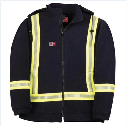 Big Bill® Thermal Flame Resistant Jacket Liner with Reflective Tape - BK460NF