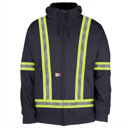 Big Bill® Wind Resistant Flame Resistant Sweatshirt - Navy - VT27WP12