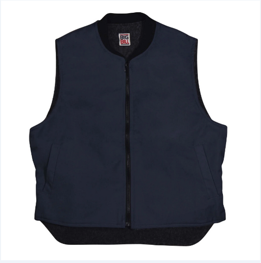 BIG BILL® Sherpa Lined Vest - Navy - 647