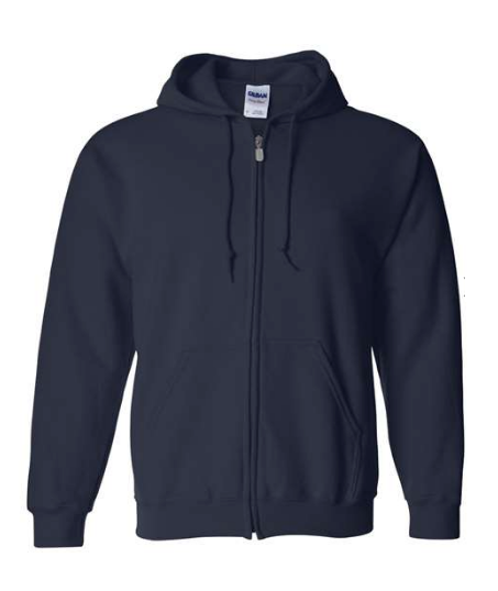 Gildan Unisex Heavy Blend™ Full-Zip Hooded Sweatshirt - 18600