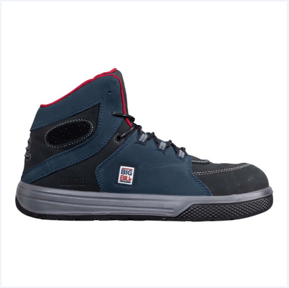 Big Bill® Big Basket Metal Free Safety Shoes 6'' - Navy - BB1140