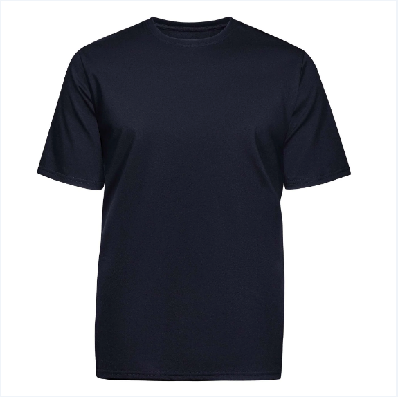 BIG BILL® Lightweight Air Flow Flame Resistant Short Sleeve T-shirt - Navy - DW6VT5