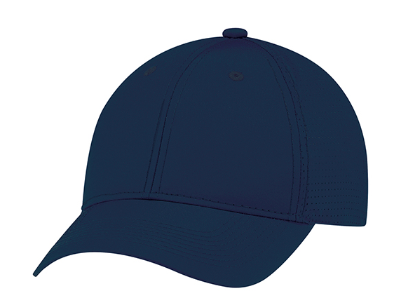AJM International Polyester Rip Stop / Polyester Rip Stop Mesh Cap - 1B270M