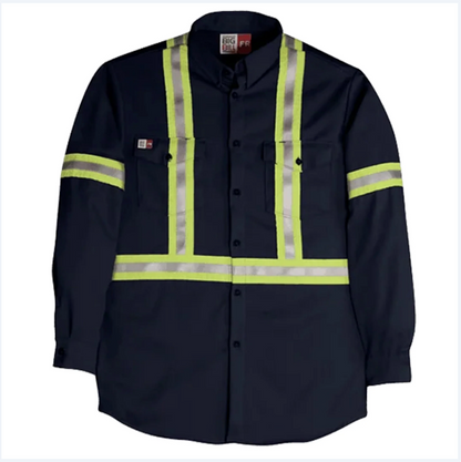 Big Bill®   Flashtrap® Ventilated Flame Resistant Shirt with Reflective Tape - 1115US7