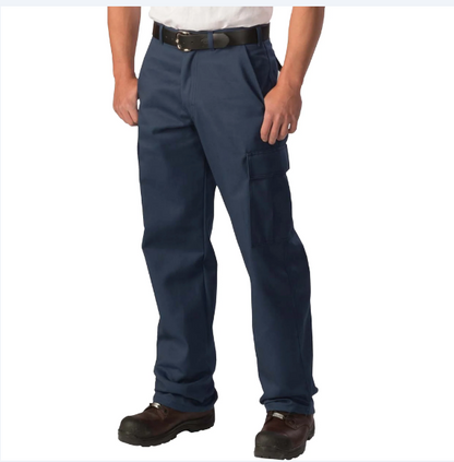 BIG BILL® Relaxed Fit Lined Cargo Pants - Navy - 2239