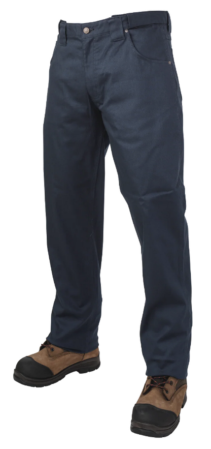 TOUGH DUCK RELAXED-FIT FLAT FRONT TOUGH FLEX TWILL PANT WITH EXPANDABLE WAIST - WP09