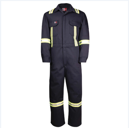 Big Bil® Westex® Ultrasoft® Flame Resistant Deluxe Coverall with Reflective Tape - 1625US9
