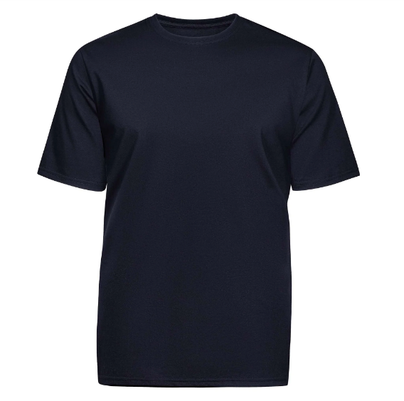 BIG BILL® Polartec® PowerDry™ Flame Resistant Short-Sleeve T-Shirt - Navy - DW6PD5