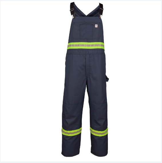 BIG BILL® Unlined Industrial Bib Overall with Reflective Material - 178BF