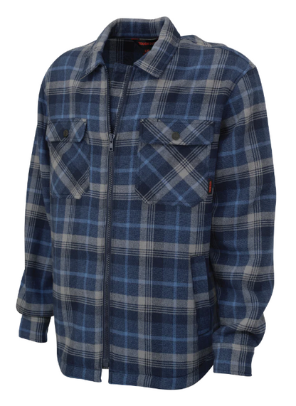 TOUGH DUCK SHERPA-BONDED FLANNEL JAC-SHIRT - WS15