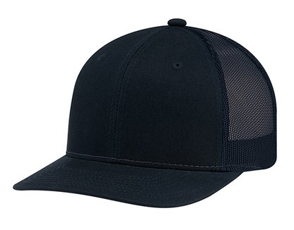 AJM International Deluxe Chino Twill / Polyester Mesh Cap - 8E019M