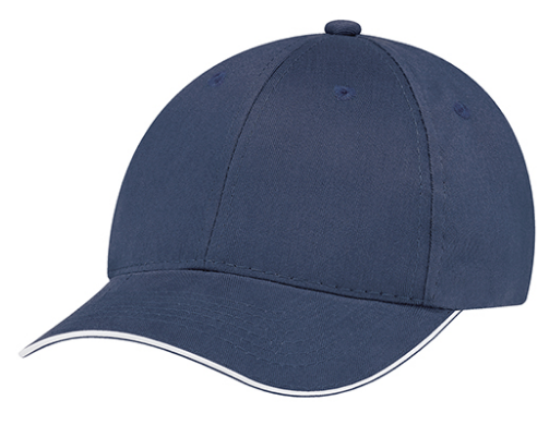 AJM  International Brushed Cotton Drill Cap - 5D430M