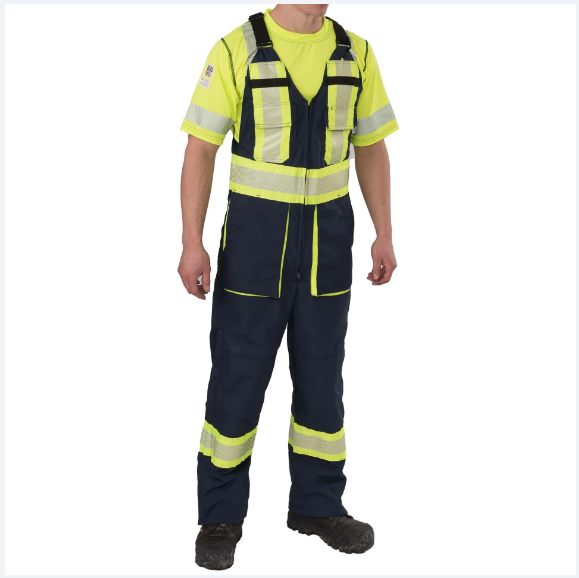 BIG BILL® High Visibility Ripstop Bib Overall - 9034HVT